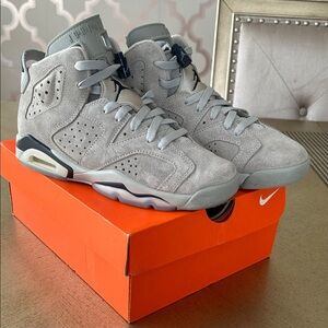 Rare Gray Air Jordan 6 Retro Sneakers